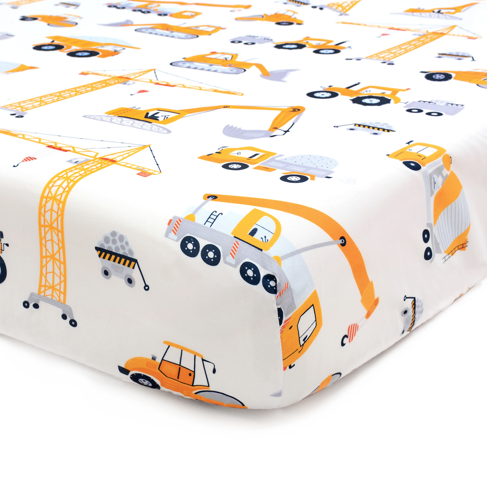 JISEN Baby Crib Sheets Soft Breathable Fitted Crib...